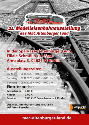 Modellbahnausstellung November 2026